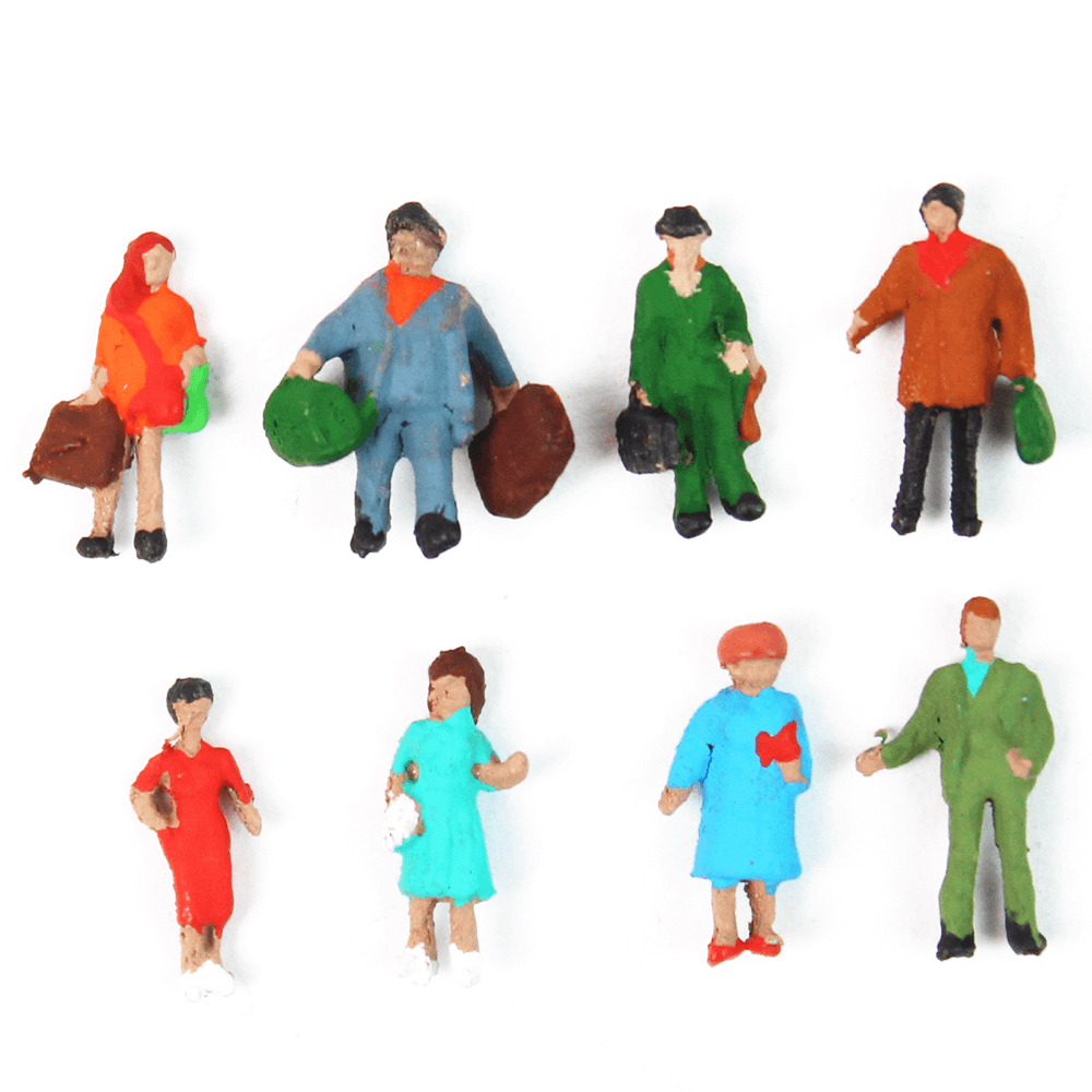 Figuras Para Maquetes 1/200 2308 Minitec 08 Peças